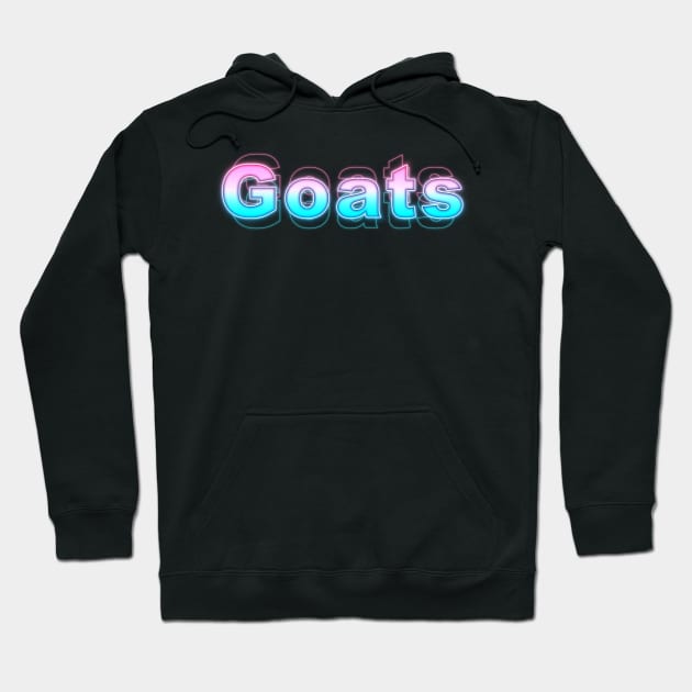 Goats Hoodie by Sanzida Design